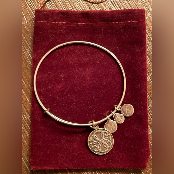 Alex and Ani silver Path of Life bracelet - Picture 1 of 11